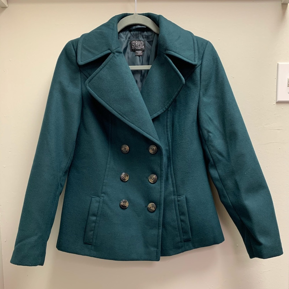 2/$40 NWOT 🎉 Simply Styled green pea coat